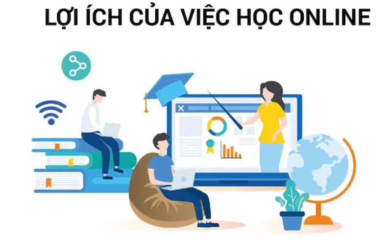 lợi ích khi sử dụng phần mềm học online