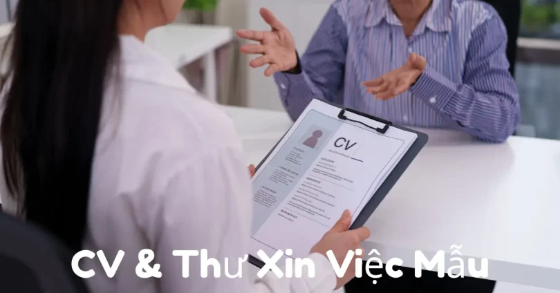 cv & thư xin việc mẫu