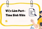 việc làm part-time sinh viên